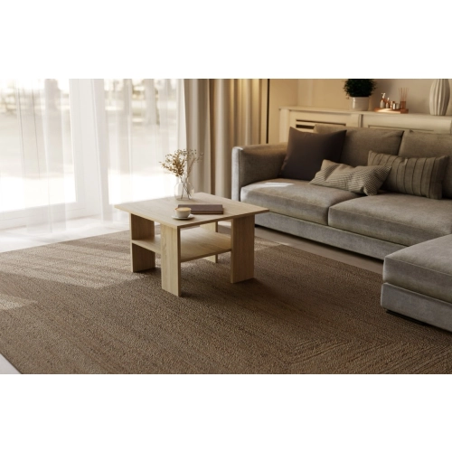 Stolik kawowy kwadratowy ST1 dąb sonoma 60x60 cm